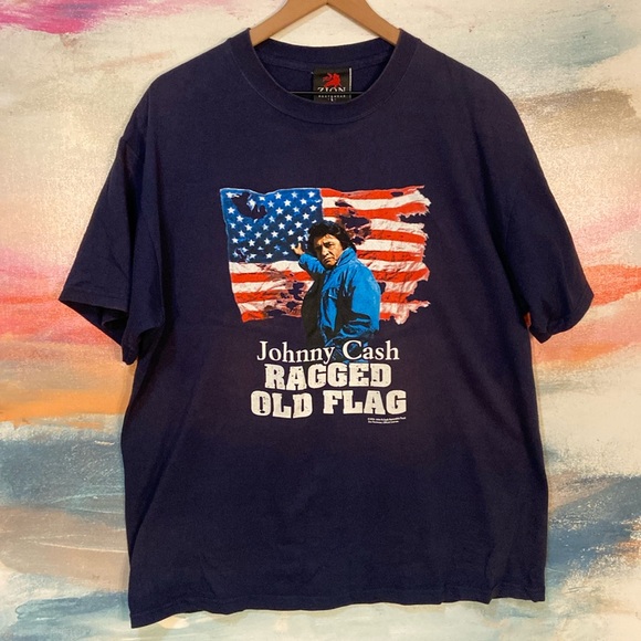 🔥VINTAGE🔥2004 F/B Johnny Cash 100% Cotton T-shirt. - Picture 1 of 9